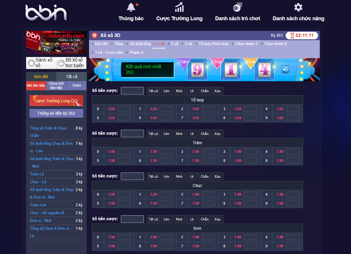 Mẹo chơi xổ số 888B hiệu quả